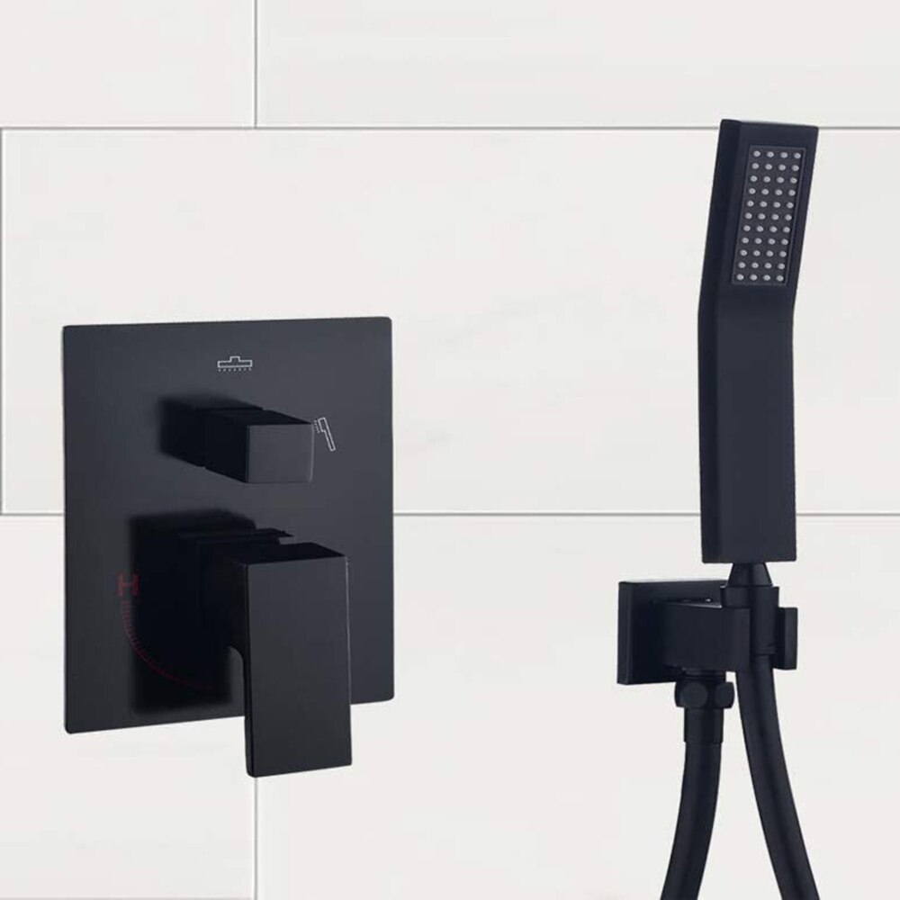 Solid Brass Bathroom Shower Head Connector /Holder with Water Outlet, Wall Mounted Connector Bracket For Shower Accessories