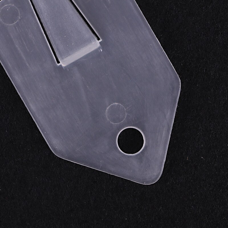 1pc 12 hanging snack display plastic hanger supermarket hook waterproof hanging PVC retail merchandise clip strip