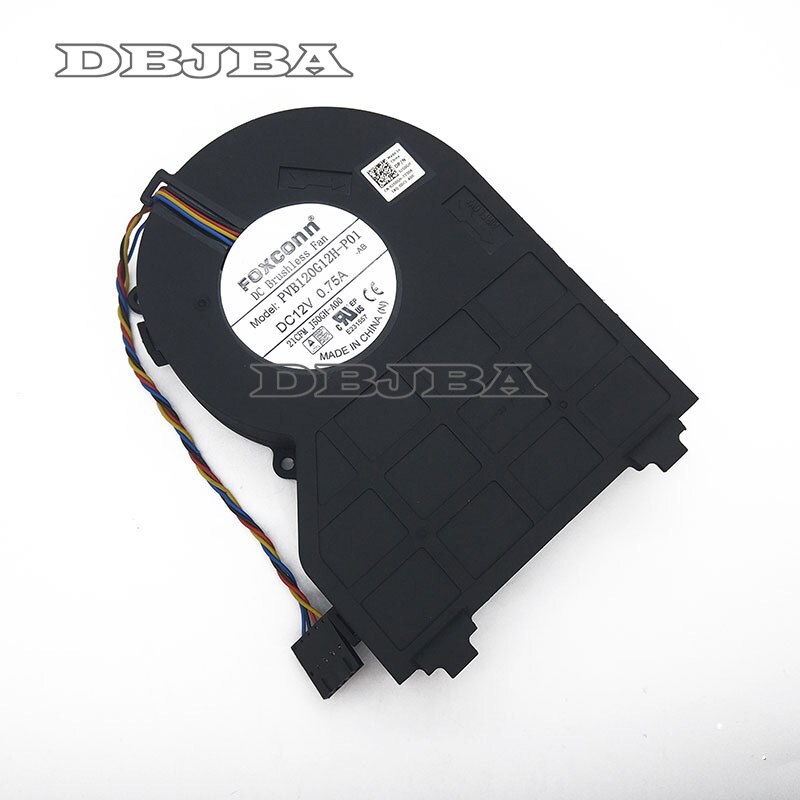 For PVB120G12H-P01 J50GH-A00 ,J50GH 0J50GH 12V 0.75 4Wire For DELL OptiPlex 790 390 990 SFF CPU Fan Cooling Fan