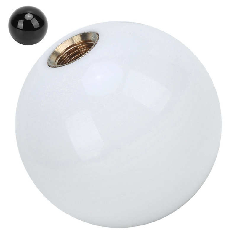 Gear Shift Lever Head Knob Shifter Ball Acrylic with Adaptor for Nissan Most Models for Mitsubishi Most Models