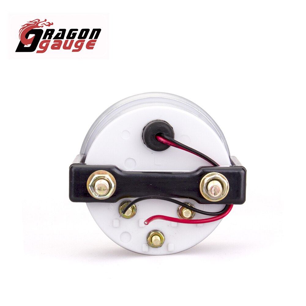 DRAGON GAUGE 2" 52mm Tachometer RPM Meter Water Temp Oil Temp Oil Press Voltmeter Boost Gauge PSI/BAR Car Gauge for 12V Car