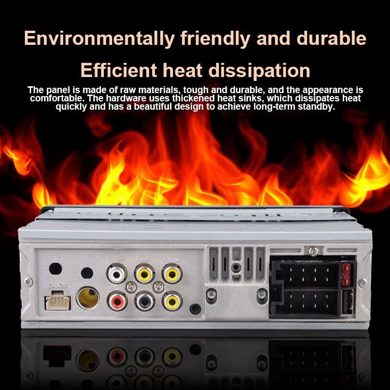 Smart AI Voice Capacitive Screen Player Artificial Intelligence 4.1 Inches USB DVR Single Lngot MP5 Bluetooth Dual Channel