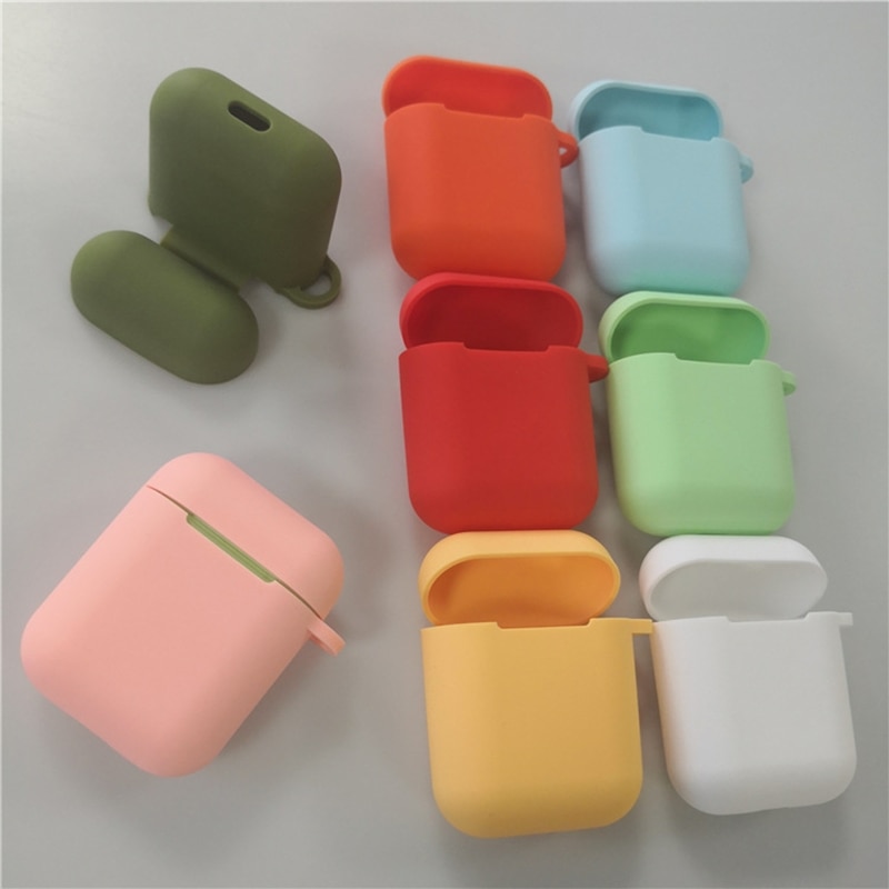 Para apple i9s/i10/i11/i12 sem fio bluetooth fone de ouvido macio silicone capa protetora caso caixa de armazenamento escudo i12 fone de ouvido casos