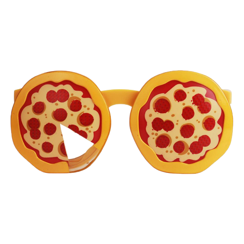 Novelty Pizza Sunglasses Funny Party Glasses Shades Costume Accessories