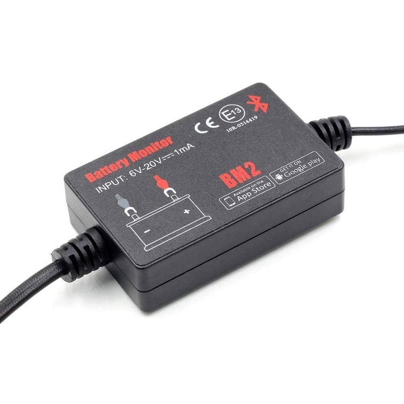 Battery Monitor BM2 on Phone APP Bluetooth 4.0 Device All Car 6-20V Battery Tester