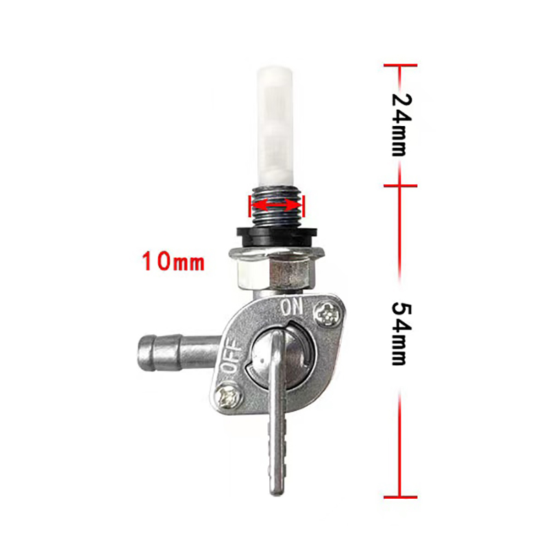 AAN/UIT Universele Brandstof Afsluitklep Tap Vervanging Voor Generator Gas Motor Tank Schakelaar Fit 1/4 "slang Tap