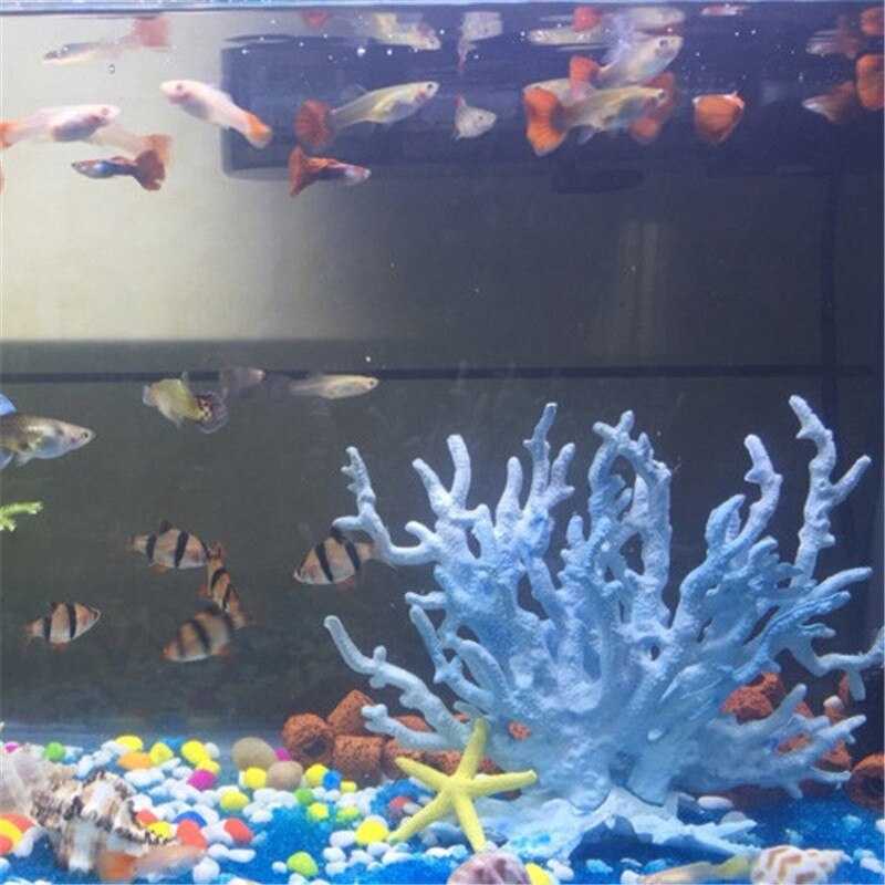 Kunstmatige Hars Aquatic Coral Aquarium Decoratie Aquarium Ornament Onderwater Onderzeeër Koraal Decoratie