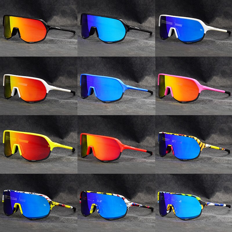 Fietsen Bril Gepolariseerde TR90 5 Lens Outdoor Sport Bril Mtb Racefiets Bril Fietsen Eyewear UV400 Fietsen Zonnebril