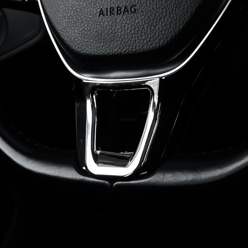 Garniture de décoration de panneau de volant, pour Volkswagen VW Polo FOX Jetta MK6 MK7 Arteon T-ROC Troc Amarok Tiguan MK2 Golf 7