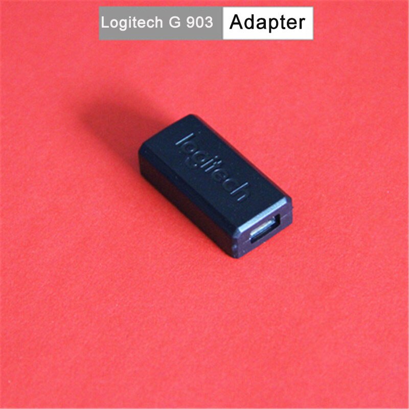 Accesorios para ratón Logitech G903/G900, receptor de botón lateral, contrapeso, cubierta trasera, cable USB, adaptador de rodillo, almohadilla de pie, juego completo: G903G900 adapter