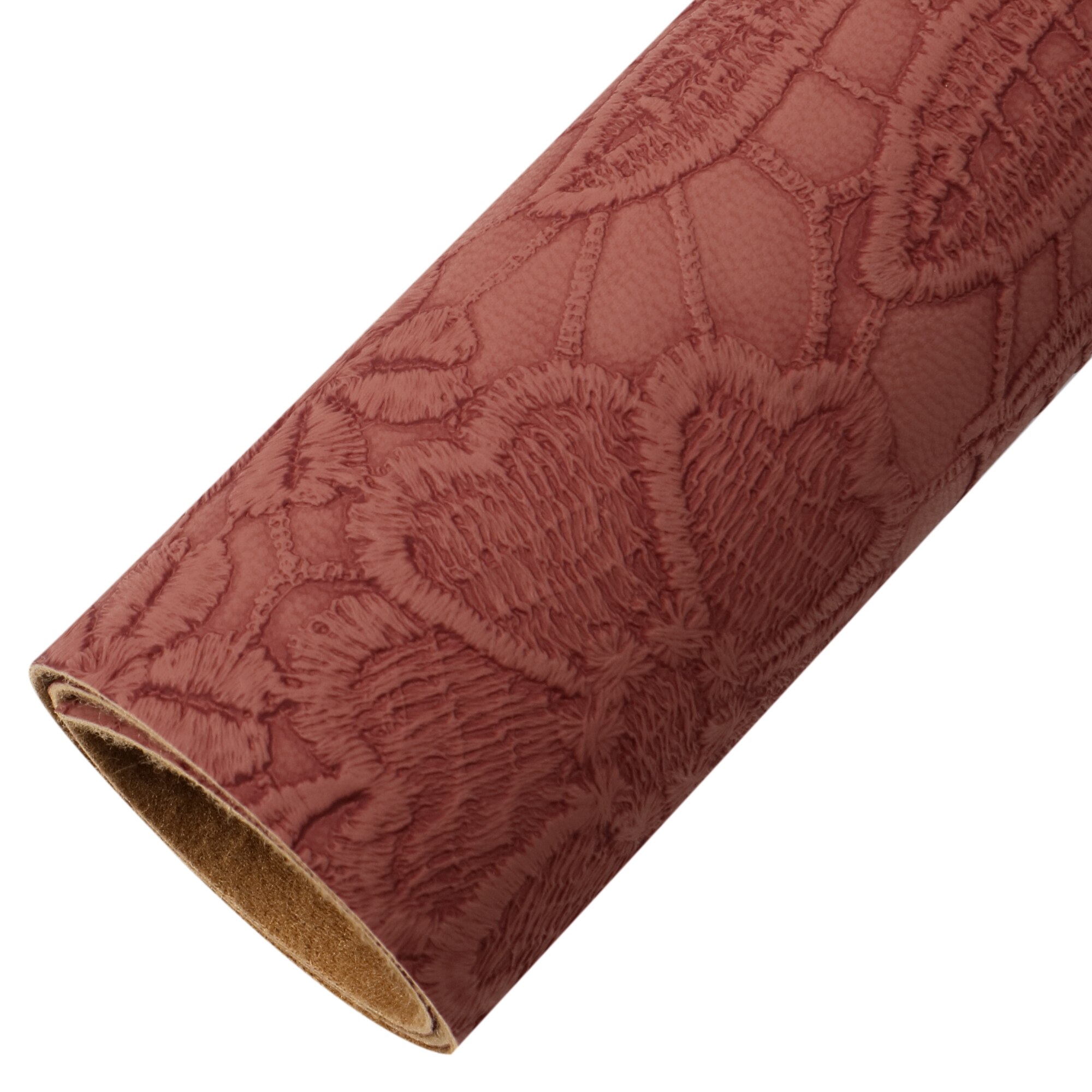 20*33cm Lace Textured Embossed Solid Faux Leather Sheets For Bows Leather Crafts DIY Handmade Material Vinyl Fabric,1Yc22115: 1111745023