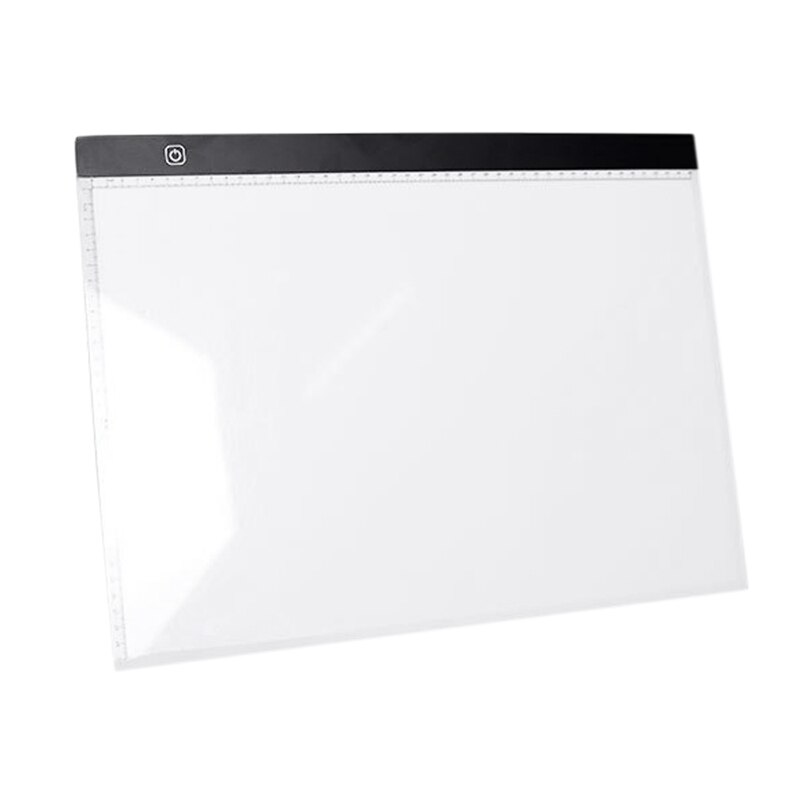 A3 Dimmable LED Drawing Copy Pad with Scale USB Power Light Table for Painting Writing Animation Sketching