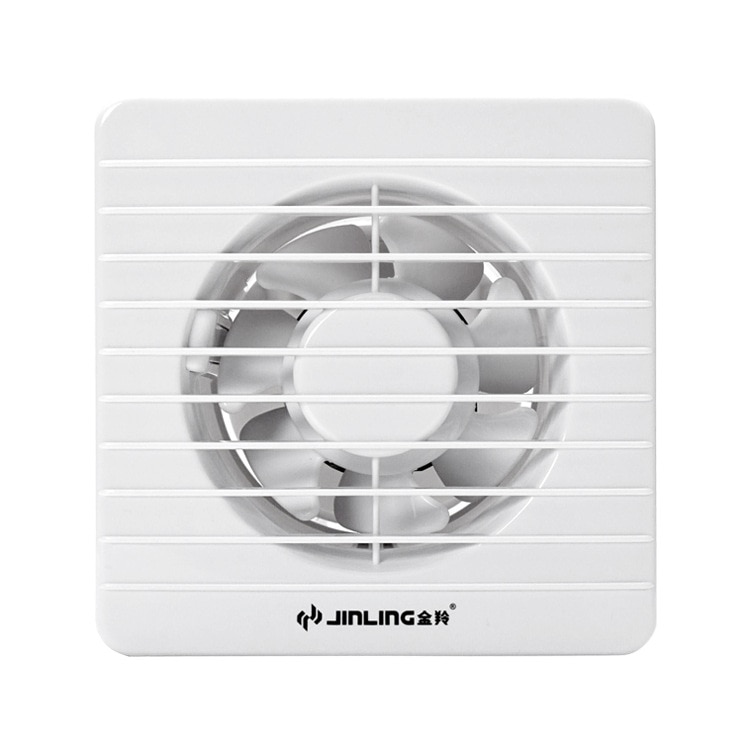 Exhaust fan 4 inch glass window type ultra-thin panel bathroom silent exhaust ventilation ITAS9916A