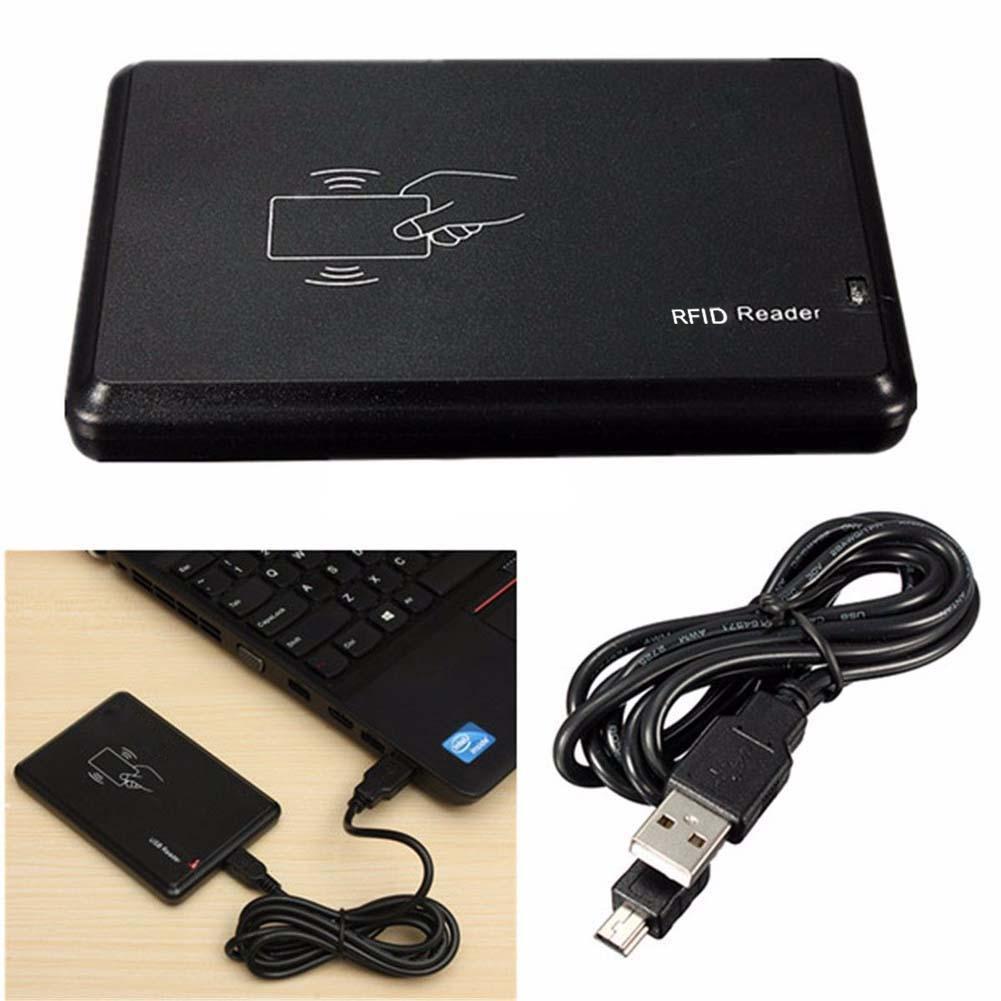 125K USB RFID Sensor de proximidad sin contacto inteligente ID 64bits lector de tarjetas portátil Smartcard servicio
