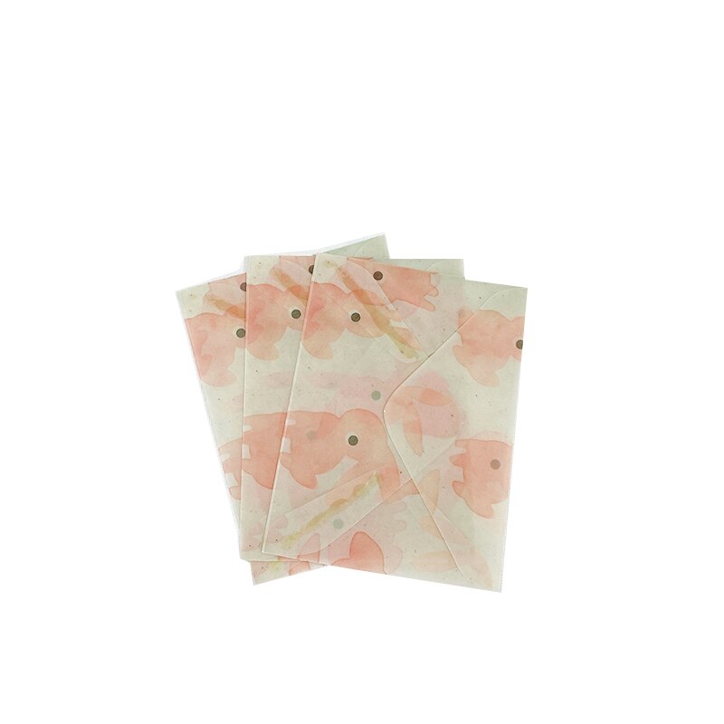 60PCS/pack Kawaii Mini Colorful Paper Envelope Cute Small Baby Craft Envelopes For Wedding Letter Invitations: Rabbit