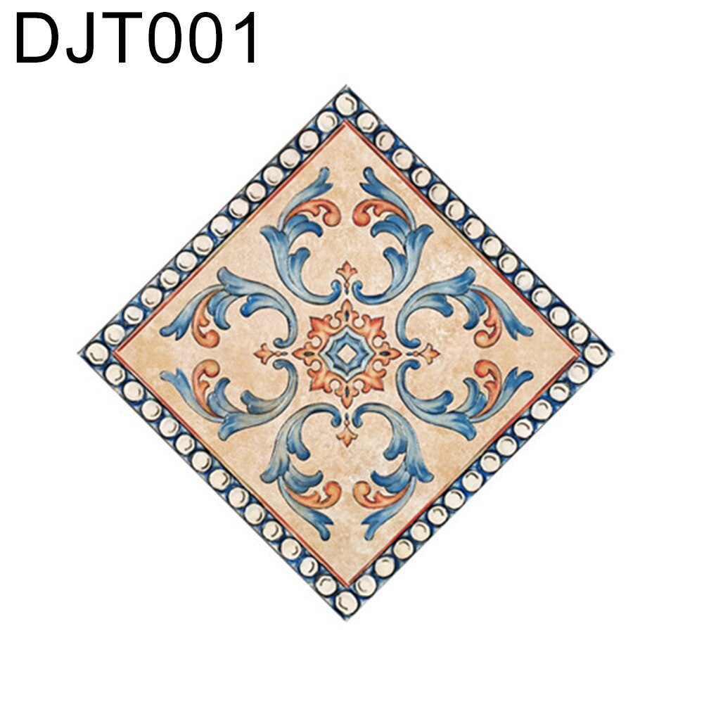 10Pcs Keuken Badkamer Zelfklevende Pvc Waterdichte Vloer Tegel Diagonaal Sticker Floor Stickers Waterdicht Tegels