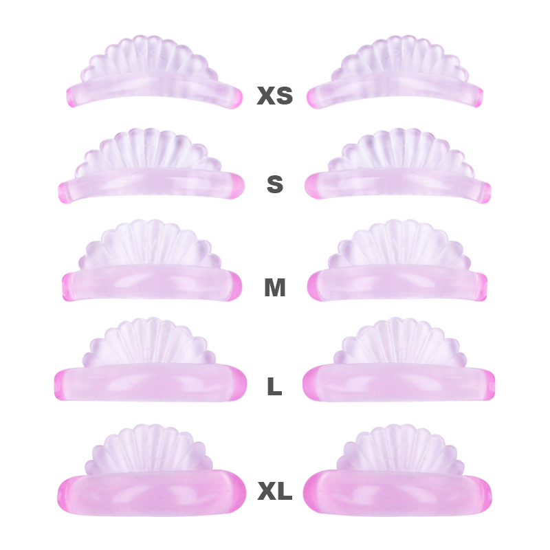 4/5/7 pares de almohadillas para permanente de pestañas de silicona, varillas de levantamiento de pestañas, escudo de reciclaje, rizador de pestañas 3D, accesorios, aplicador, herramientas de maquillaje