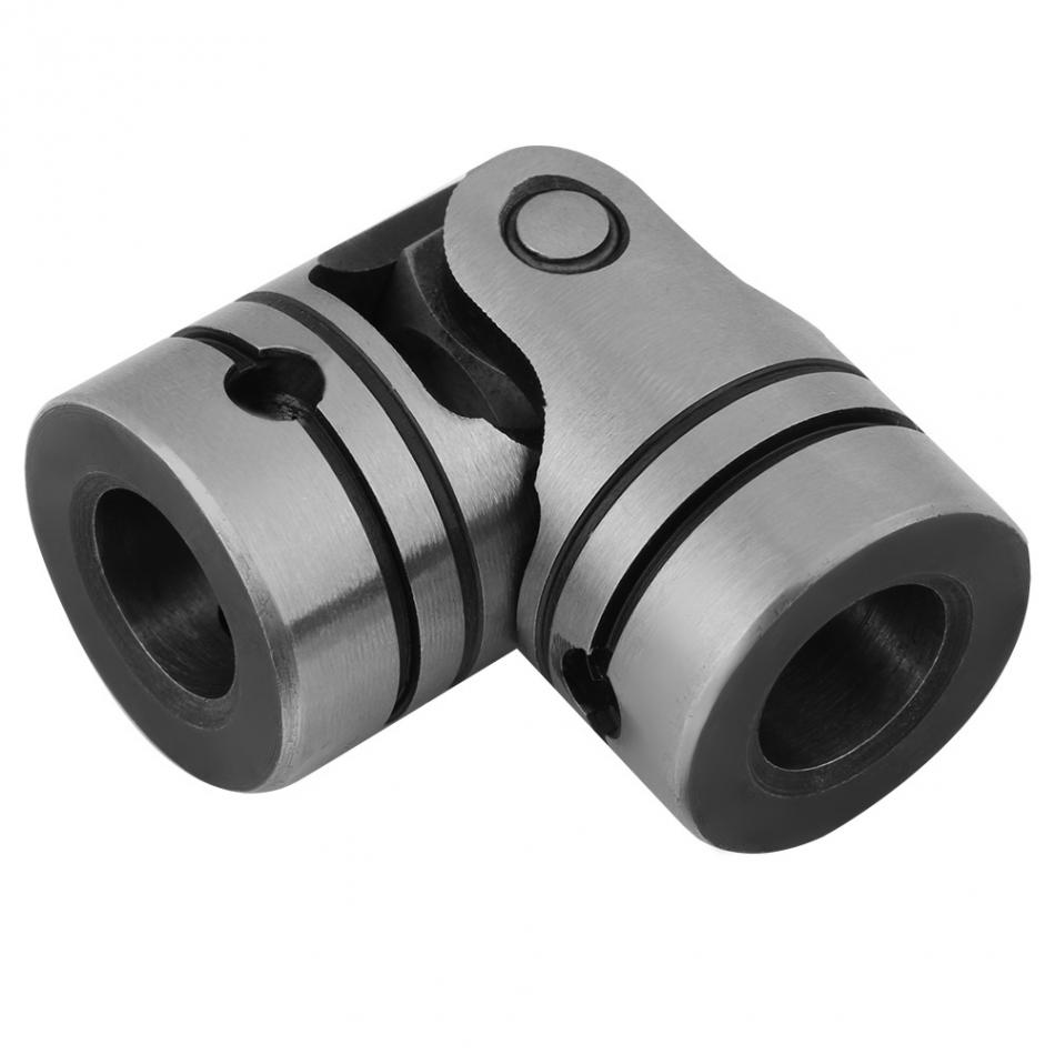 Conector de Motor de acoplamiento de eje, acoplador de eje Universal, Junta DIY, acoplador Flexible de acero de dirección CNC, diámetro de 16mm/20mm