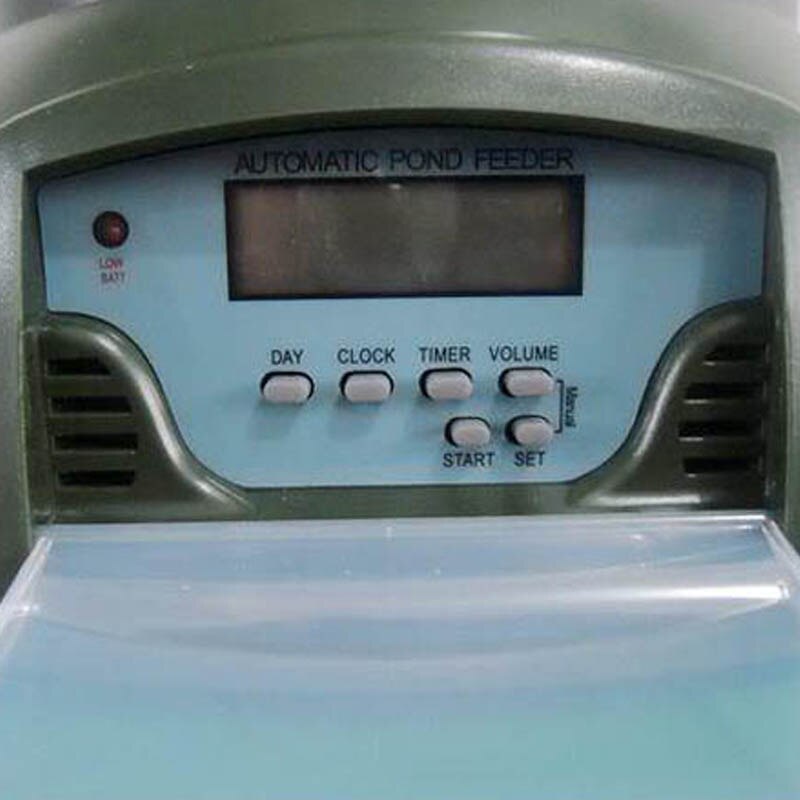 Timer Automatic Fish Feeder Pond Aquarium Fish Tank LCD Quantitative Feeding Machine Food Dispenser Fish Feeder Tools