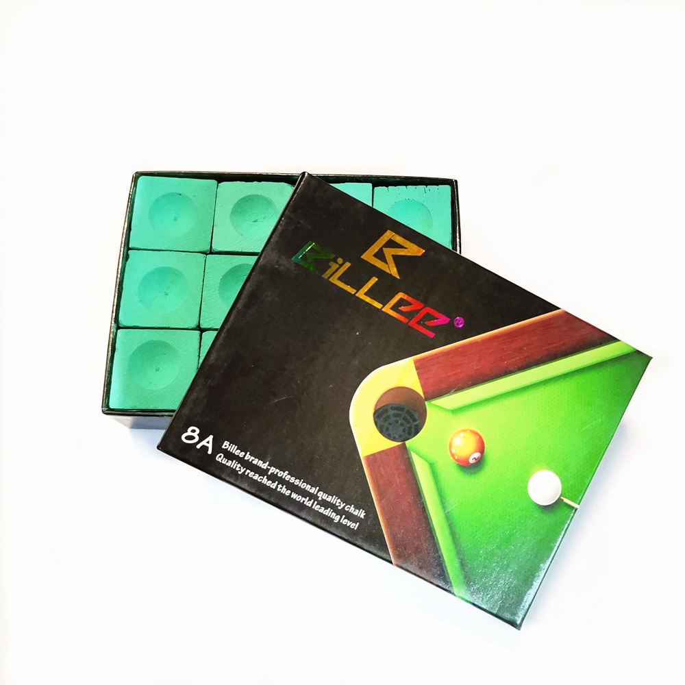 8A Billard Kreide Schwimmbad Warteschlange Kreide Snooker Kreide Billard Zubehör