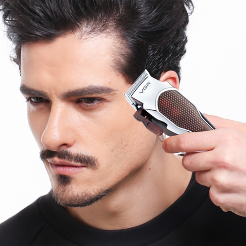 salon series adjustable hair clipper finishing hair trimmer electric hair cutter beard trimer with 2200mAh battery