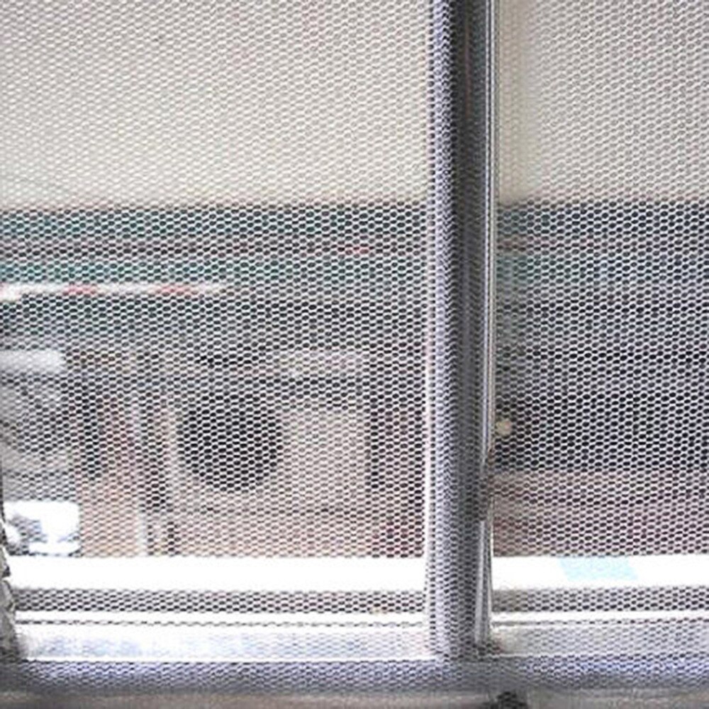 10 stk. vindusskjerm selvklebende anti-myggskjerm nettnett m / selvklebende diy anti mygg fly feil