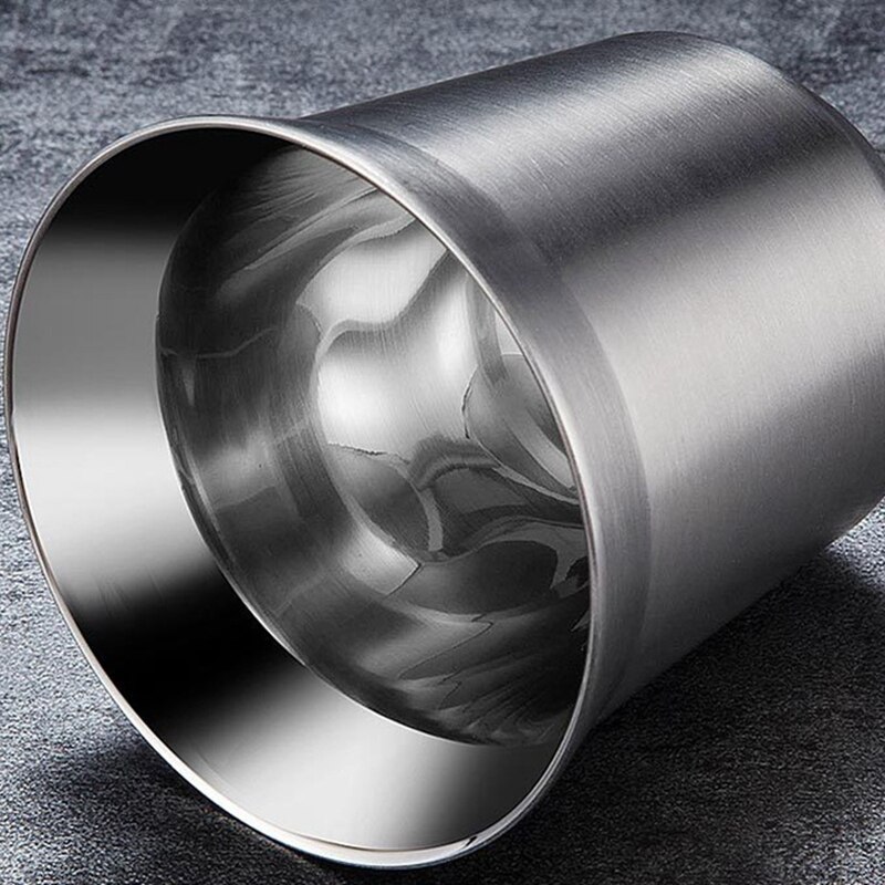 Espresso Mugs Double Wall Stainless Steel Espresso Cups Set,Insulated Coffee Mugs Last for Years Easy Clean