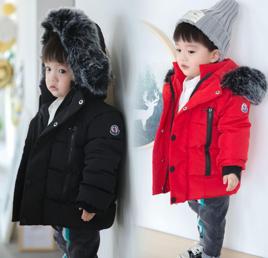 Mode Herfst Winter Jas Voor Jongens Kinderen Jas Kinderen Hooded Warme Bovenkleding Jas Voor Meisjes Kleding 2-7 Jaar baby Jas