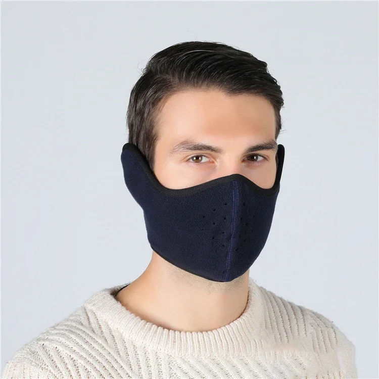 Winter Outdoor Ski Rijden Masker Oorwarmers Mondmoffen Nekwarmer Winddicht Herbruikbaar Rijden Snowboarden Skiën Sportmaskers: YELLOW