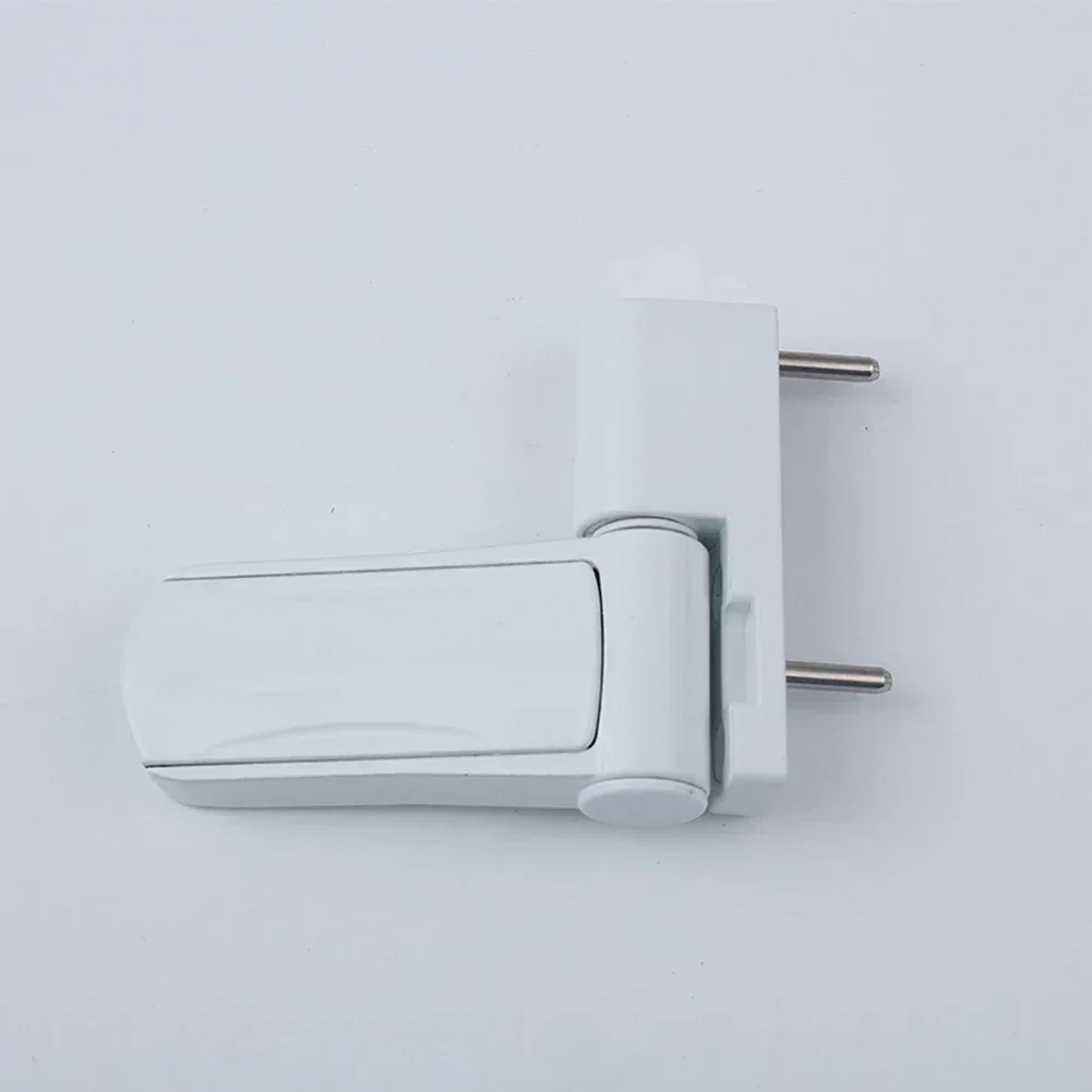 UPVC Door Flag Hinge Triad Adjustable For Double Glazing Doors Hinge Aluminium Profile Hydraulic Mute Buffer Hinge White