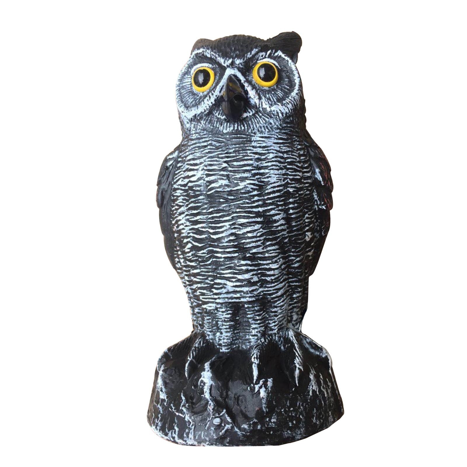 Plastic Uil Is Gebruikt Als Een Natuurlijke Vijandige Pest Repellent Voor Outdoor Tuinen Qw: E