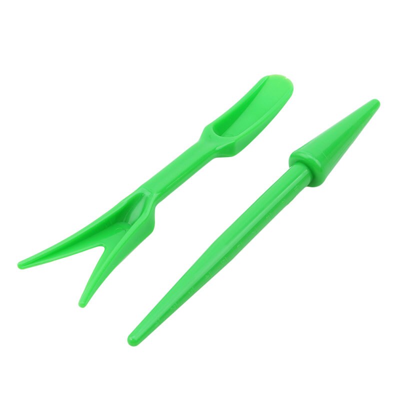 Garden Transplanting Planting Tools Kit Mini Seeder And Plant Migration Tool Nursery Plant Seedling Cultivate Tools: green