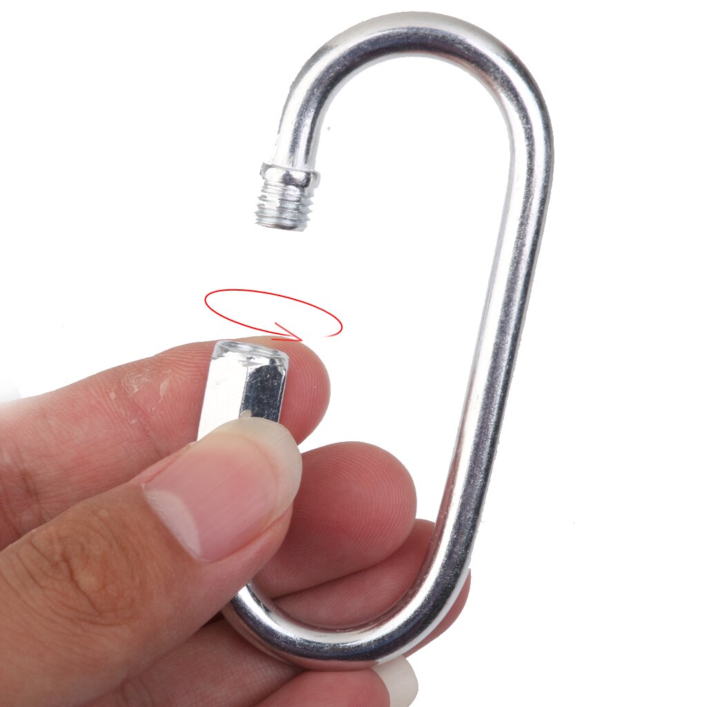 Juego de oscilación fuerte, enganche de enlace rápido, gancho a presión, conector oscilante, 2 uds.