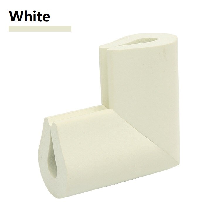 12 pièces Table coin protecteur Anti-collision Angle anti-dérapant épaissir Table coin Double face colle plus épaisse sécurité bébé protecteur: U-White