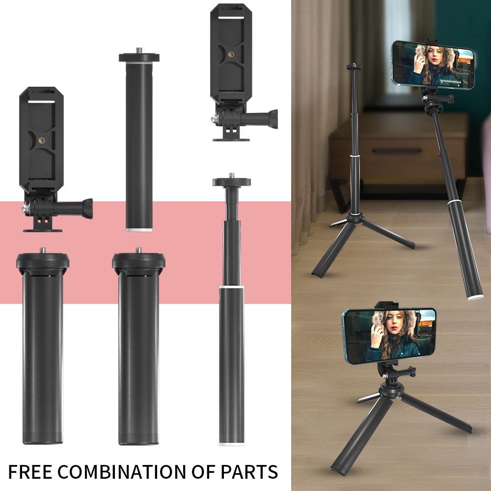 Universal Tripod Stand Voor Telefoon 360 ° Rotatie Handheld Fotografie Statief Mini Desktop Tripod Stand: JP160 42.5CM