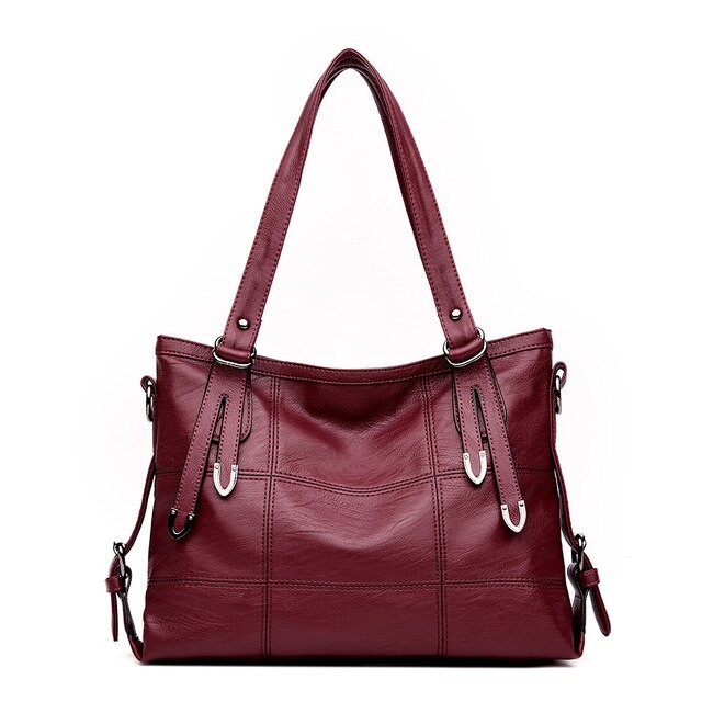 White Bags For Women Luxury Handbags Women Bags Handbags Crossbody Bags Messenger Bag Sac A Main: Red wine