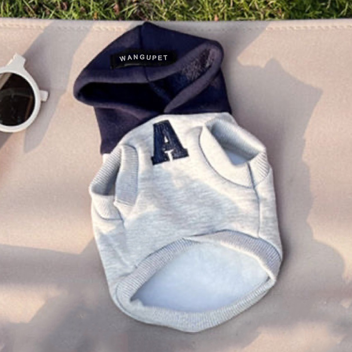 Sudadera con capucha para perro a la , ropa cálida de invierno para perros y gatos, sudadera suave, abrigo para perros pequeños y medianos, ropa para mascotas en clima frío, Chihuahua Pug: XS / Blanco