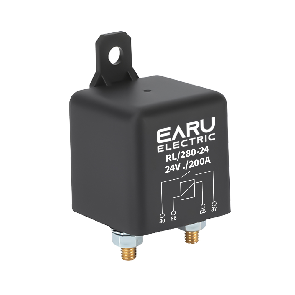 High Current Relay Starting Relay 200A 100A 12V 24V Power Automotive Heavy Current Start relay Car relay Earu