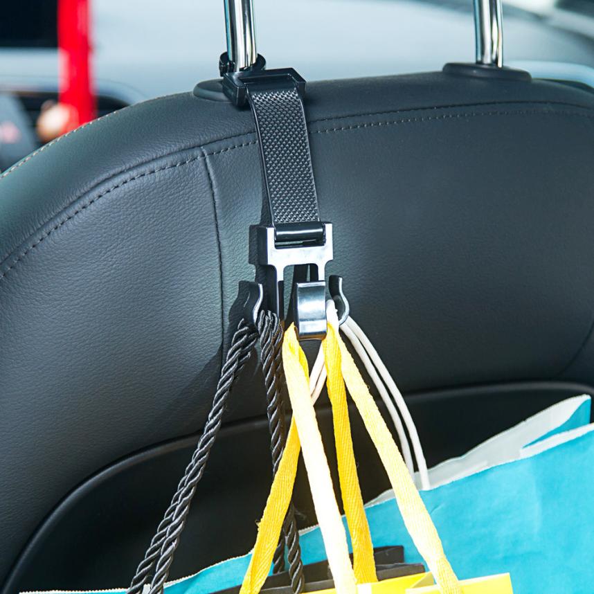 Percha para asiento de coche, bolsa de monedero, gancho para reposacabezas, gancho trasero, 24 Oct, 1 ud.