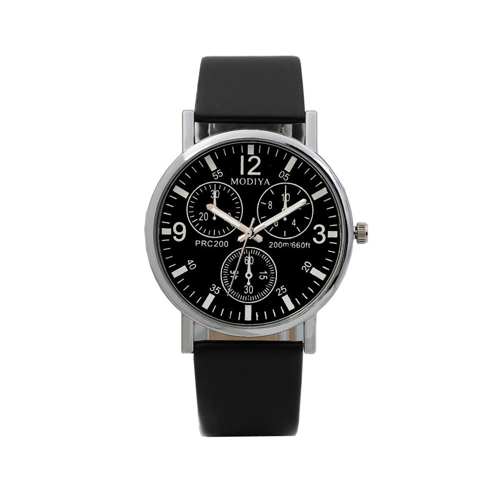 Men's All-match Three-eye Steel Watch