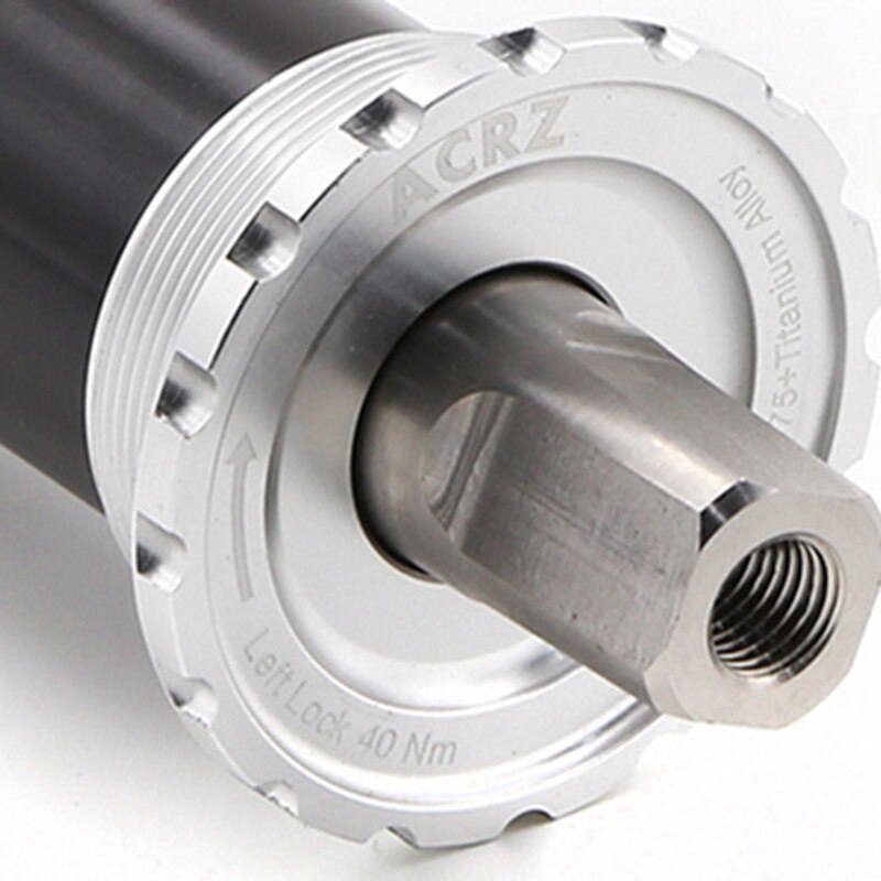 -Titanium BSA Engels Schroefdraad Vierkante Taper Trapas 119mm voor Brompton148G Vierkante Taper Trapas voor Brompton