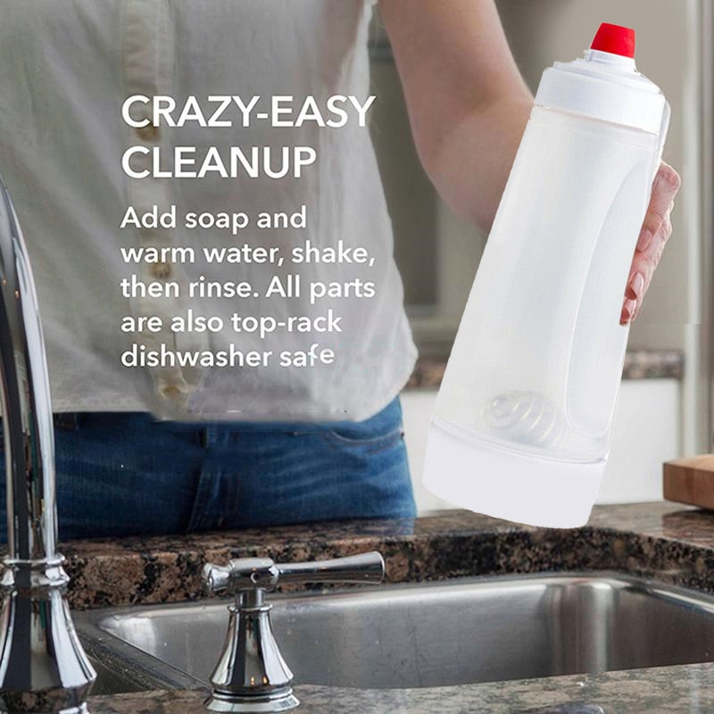 Ciasto butelka robić mieszania Cupcake muffinka narzędzie naleśnik dozownik gofry ciasto wibrator butelka kuchnia pieczenie ciasta Cookie narzędzie