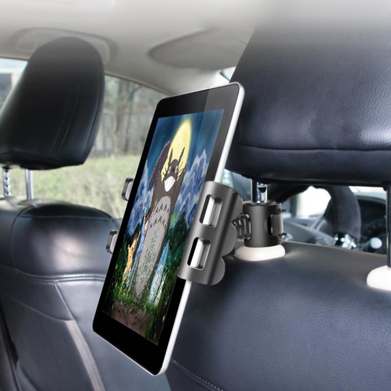 Auto Tablet Standhouder Ipad Stand In Auto Ondersteuning 4-11 Inch Tafel Computer Auto Rugleuning Beugel Anti-Shock Anti-Slip