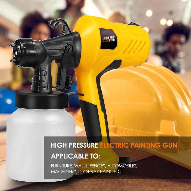 Vodool 220v 400w højtryks elektrisk kage malerpistol spray airbrush sprøjtepistol