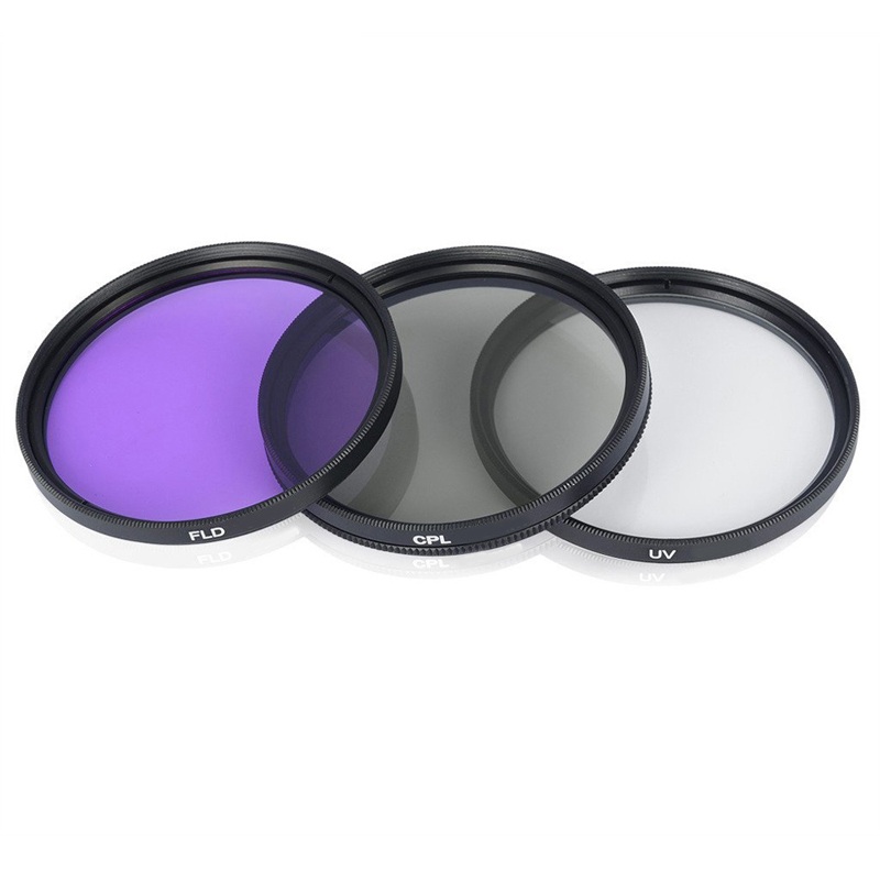 Lightdow 7 in 1 Lens Filter Kit Close Up +1+2+4+10 UV CPL FLD Filter for Cannon Nikon Sony Pentax Olympus Leica Camera Lens