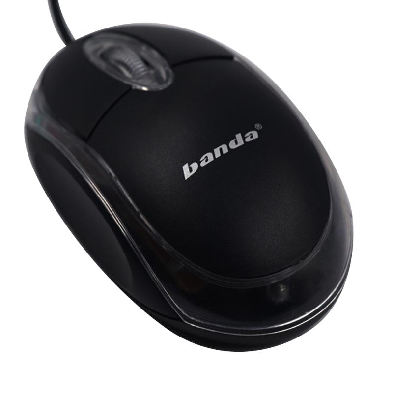Black 1200DPI Gaming Mouse Wired Mouse USB Optical Wired Game Mouse Ant-skid Support Desktop Laptop Computer Peripherals: Default Title