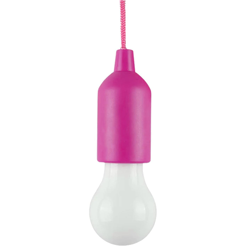 Ampoule LED à cordon de traction, à piles, Portable, suspendue, lanterne pour Camping, jardin, fête, urgence, maison: 5w