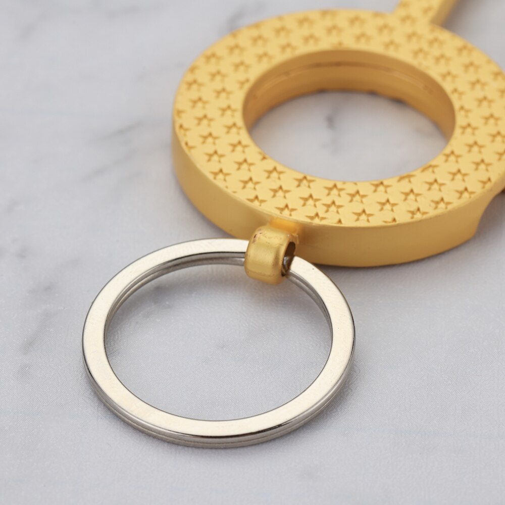 1PC wielofunkcyjny metalowy bezdotykowy mechanizm otwierania drzwi EDC bez dotykania winda mechanizm otwierania drzwi uchwyt breloczek przycisk akcesoria