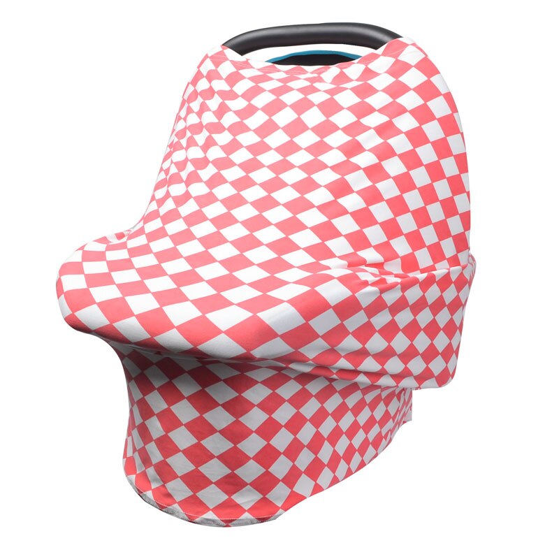 Autostoel Canopy Verpleging Cover - 5 In 1 Multi Gebruik Cover - Baby Borstvoeding Cover - Ultra Zachte En stretchy: ZH0005