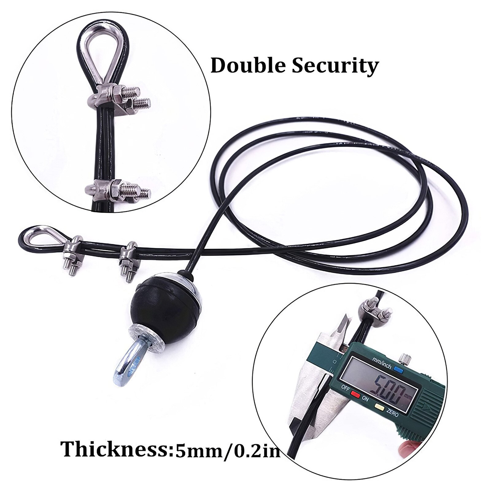 Fitness Home Gym Steel Cable Attachment Crossfit Bodybuilding Muscle Strength Training Workout Accessories Tricep Excercise